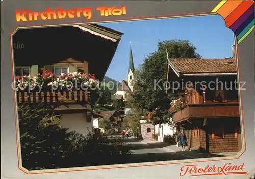 Kirchberg Tirol Ortspartie Kat. Kirchberg in Tirol