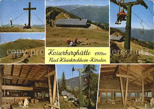 Bad Kleinkirchheim Kaernten Kaiserburghuette Kat. Bad Kleinkirchheim