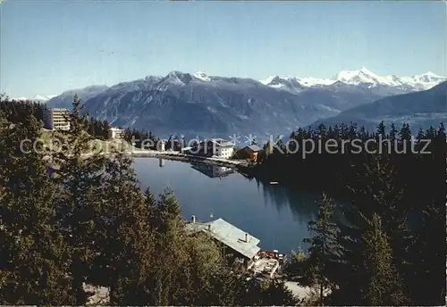 Montana VS Lac Grenon et le Weisshorn Kat. Montana