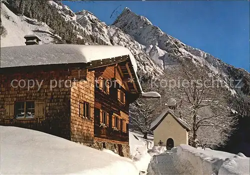 Gerstruben mit Hoefats Kat. Oberstdorf