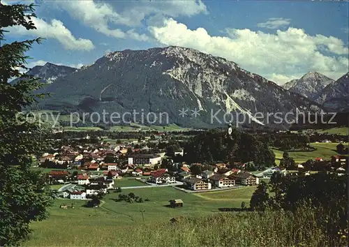 Ruhpolding mit Rauschberg und Sonntagshorn Kat. Ruhpolding