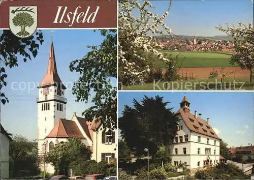 Ilsfeld Kirchenpartie  Kat. Ilsfeld