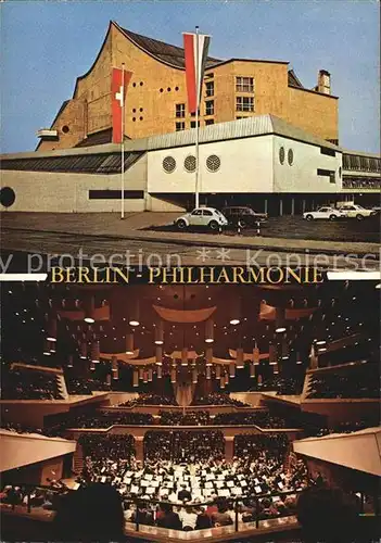 Berlin Philharmonie Kat. Berlin
