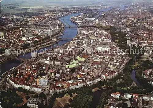 Bremen City Fliegeraufnahme Kat. Bremen