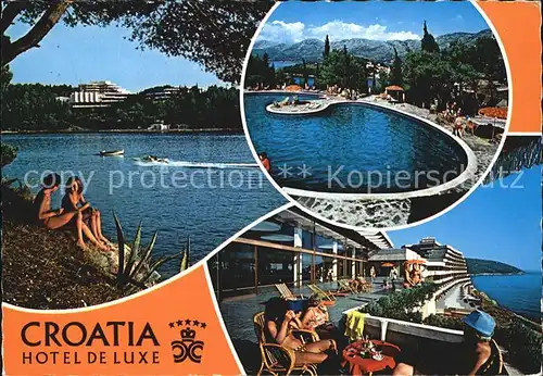 Cavtat Dalmatien Hotel de Luxe Teilansichten Kat. Kroatien