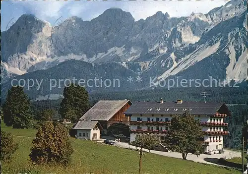 Rohrmoos Schladming Alpengasthof Schwaigerhof Kat. Schladming