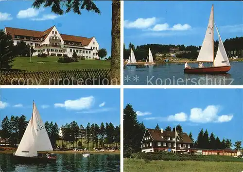 Marienheide Brucher Talsperre VdH Waldhotel Erholungshaus Kat. Marienheide