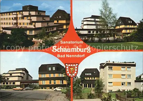 Bad Nenndorf Sanatorium Schaumburg Teilansichten Kat. Bad Nenndorf