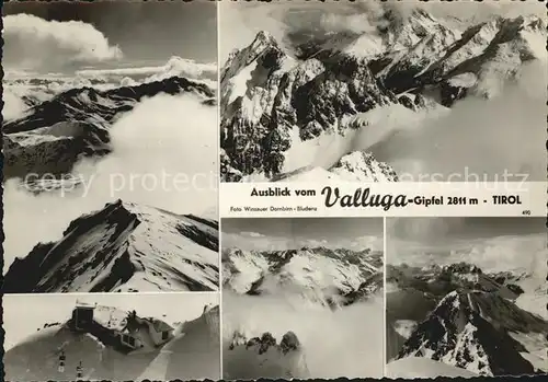 Valluga Tirol Berge  Kat. Oesterreich