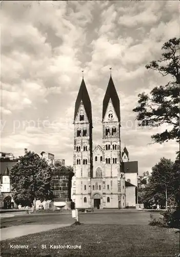 Koblenz Rhein Sankt Kastorkirche Kat. Koblenz
