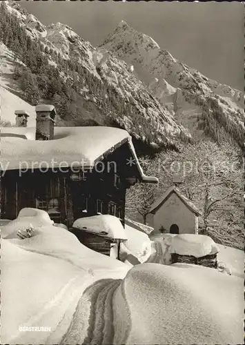 Oberstdorf Gerstruben Kat. Oberstdorf