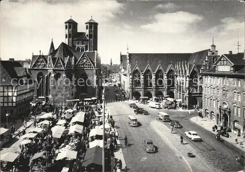 Braunschweig Altstadtmarkt  Kat. Braunschweig