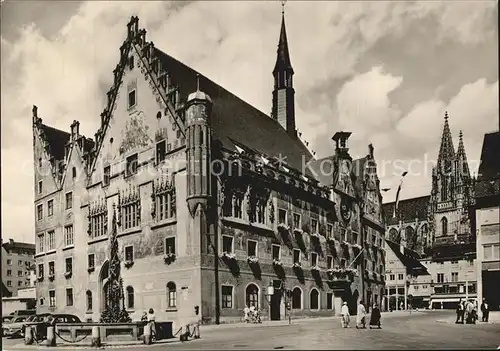 Ulm Donau Rathaus Kat. Ulm