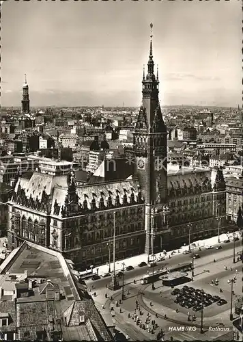 Hamburg Rathaus Kat. Hamburg