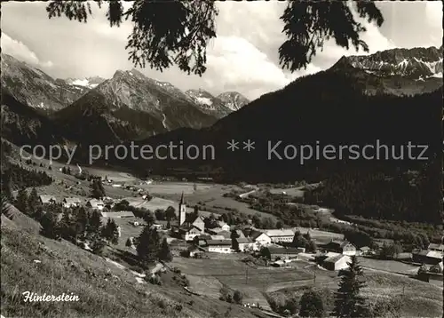 Hinterstein Bad Hindelang Panorama