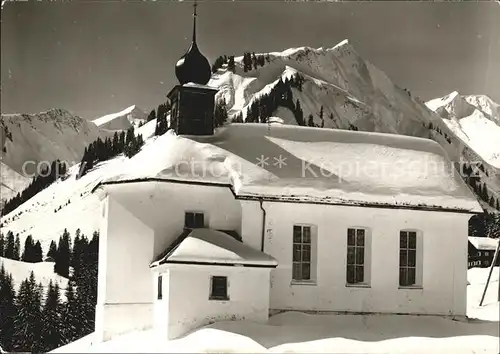 Kleinwalsertal Baad Winterlandschaft Kat. Oesterreich