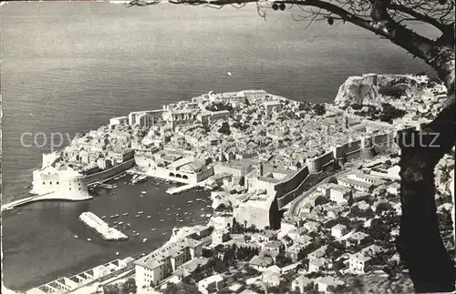 Dubrovnik Ragusa Luftbild Kat. Dubrovnik