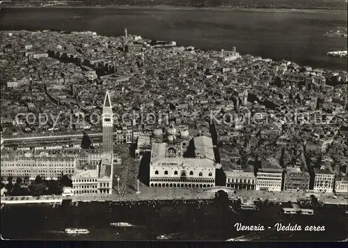 Venezia Venedig Luftaufnahme Kat. 