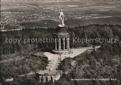 Teutoburgerwald Hermannsdenkmal Kat. Detmold