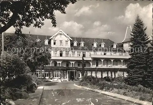 Hahnenklee Bockswiese Harz Hotel Hahnenkleer Hof Kat. Goslar