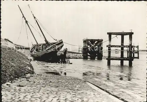 Niederlande Gestrandetes Schiff Kat. Niederlande