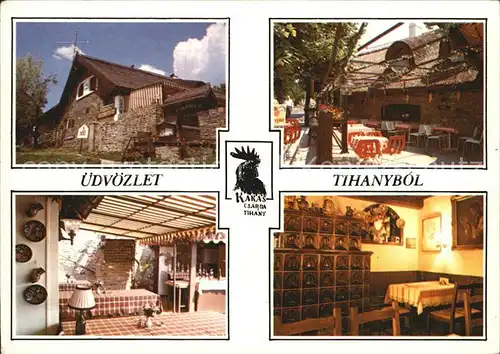 Tihany Gaststaette Restaurant Kat. Ungarn