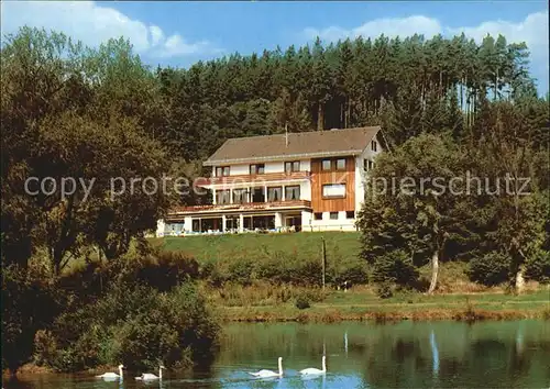 Ronshausen Immensee Hotel Pension Restaurant Kat. Ronshausen