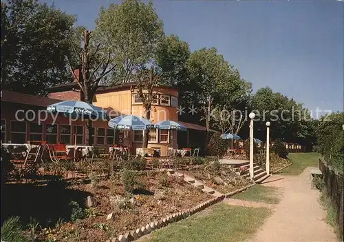 Obernkirchen Freibad Restaurant Sonnenbrink Kat. Obernkirchen