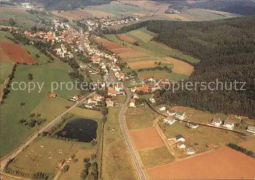 Richelsdorf Fliegeraufnahme Kat. Wildeck