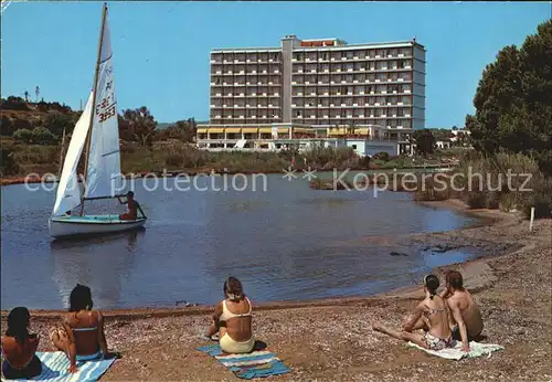 Santa Eulalia del Rio Hotel Fenicia Strand Segeln Kat. Ibiza Islas Baleares