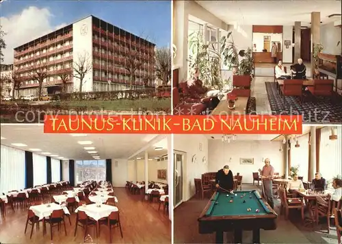 Bad Nauheim Taunus Klinik Foyer Speisesaal Spielzimmer Kat. Bad Nauheim