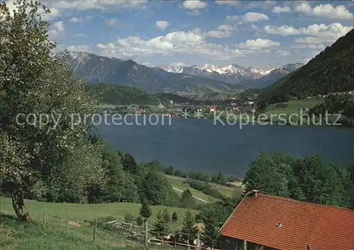 Buehl Alpsee Partie am See Kat. Immenstadt i.Allgaeu