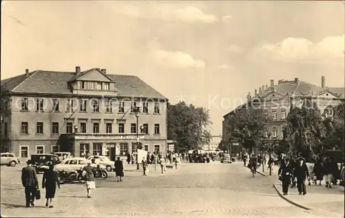Loebau Sachsen Bahnhofstrasse Kat. Loebau