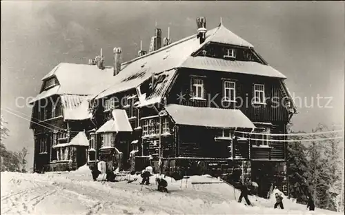 Auersberg Wildenthal Unterkunftshaus Kat. Eibenstock