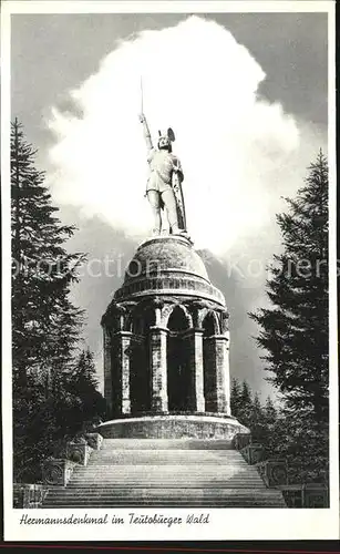 Teutoburgerwald Hermannsdenkmal Kat. Detmold