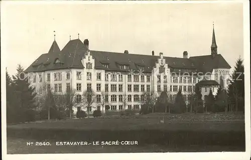 Estavayer le Gibloux Le Sacre Coeur Kat. Estavayer le Gibloux