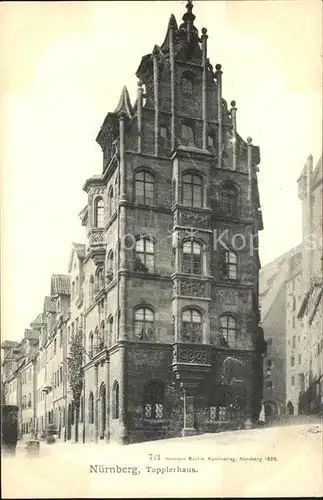 Nuernberg Topplerhaus Kat. Nuernberg