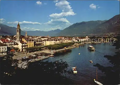 Ascona Lago Maggiore Panorama / Ascona /Bz. Locarno