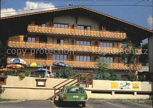 Villars VD Restaurant de la Gare Chez Jo Kat. Villars