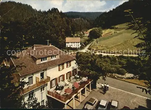 Bad Rippoldsau Schwarzwald Hotel Restaurant zum Letzten Gstehr Kat. Bad Rippoldsau Schapbach