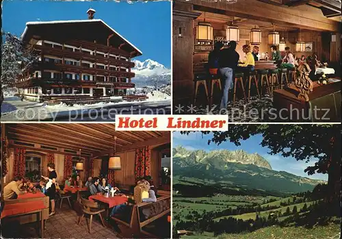 Oberndorf Schwanenstadt Hotel Restaurant Lindner Bar Gastraum Panorama Kat. Oberndorf bei Schwanenstadt