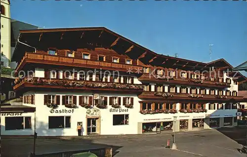 Fieberbrunn Tirol Gasthof Zur Alten Post Kat. Fieberbrunn