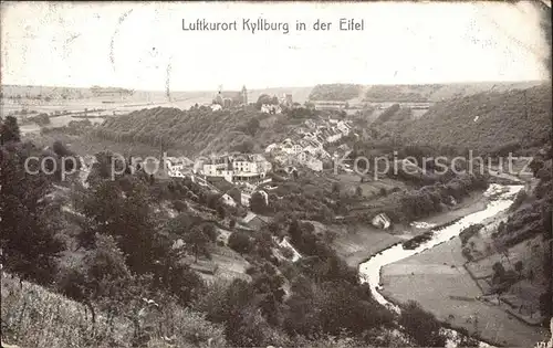 Kyllburg Rheinland Pfalz Panorama Luftkurort Kat. Kyllburg
