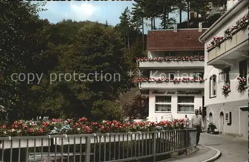 Berneck Bad Eingang Kurpromenade Kneippheilbad Luftkurort Kat. Bad Berneck Fichtelgebirge