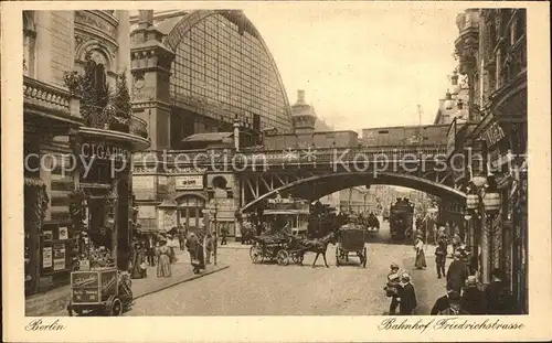 Berlin Bahnhof Friedrichstrasse Kat. Berlin