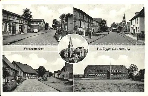 Sandesneben Herzogtum Lauenburg Ortsansichten Kat. Sandesneben