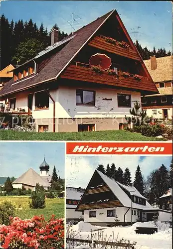 Hinterzarten Haus am Hugenhof Kirche Kat. Hinterzarten