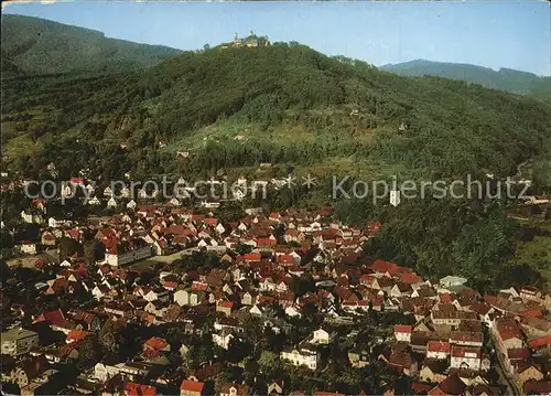 Auerbach Bergstrasse Fliegeraufnahme Kat. Bensheim