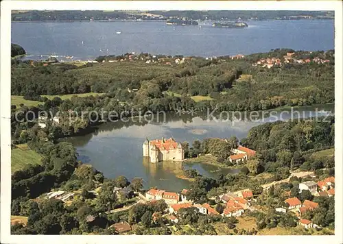 Gluecksburg Ostseebad Schloss Gluecksburg Fliegeraufnahme Kat. Gluecksburg (Ostsee)