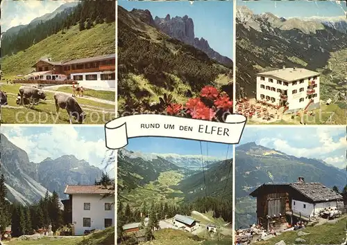 Neustift Stubaital Tirol Rund um den Elfer Bergstation Pinnisalm Stubaier Alpen Kat. Neustift im Stubaital